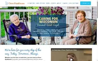 Dove Healthcare - Rutledge Home website