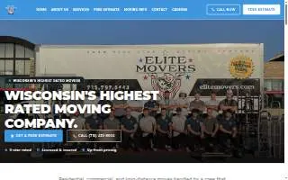 Elite Movers of Chippewa Falls website