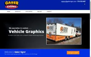 Gaber Signs LLC website