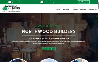 North Woods Roofing & Construction AE LLC website