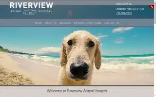 Riverview Animal Hospital of Chippewa Falls website