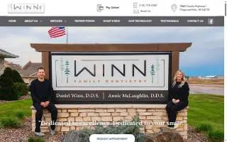 Winn Family Dentistry website