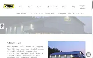 Zank Electric L.L.C. website