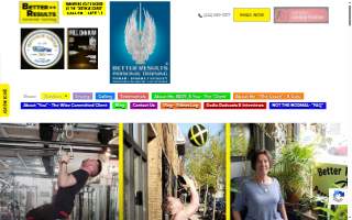 Better Results Personal Training website