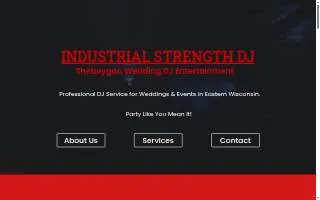 Industrial Strength DJ Service - Wedding Event Experts of Cudahy website
