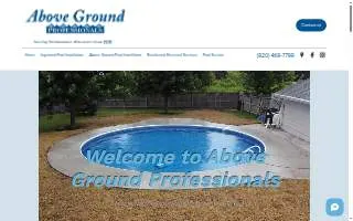 Above Ground Professionals website