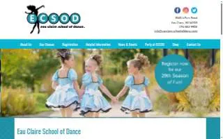 Eau Claire School of Dance website