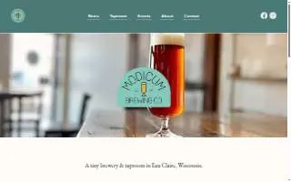 Modicum Brewing Co. website