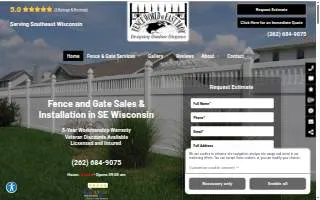 Fence World of East Troy website