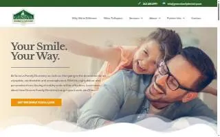 Geneva Family Dentistry website