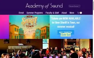 Academy of Sound website