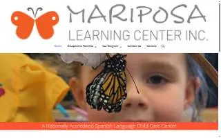 Mariposa Learning Center website