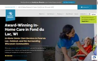 Comfort Keepers Home Care of Fond du Lac website