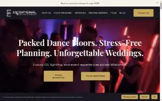Exceptional Entertainment website