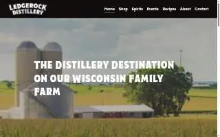 Ledgerock Distillery LLC website