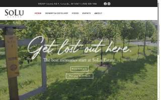 SoLu Estate Winery & Meadery website