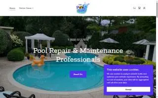The Pool Guys LLC of Fond du Lac website