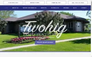 Twohig Family Dentistry website