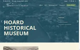 Hoard Historical Museum website