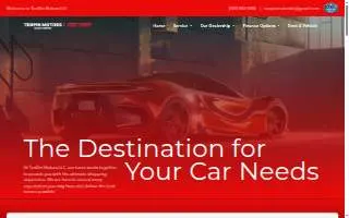 TenPin Motors website