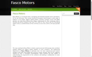 Fasco Appliance Sales & Services