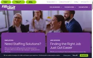 Flex Staff - Appleton website