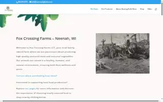 Fox Crossing Farms, LLC website