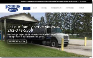 McDonough Septic of Muskego