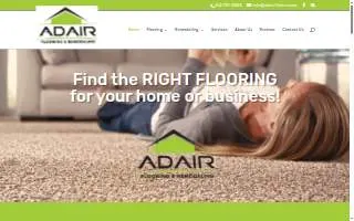 Adair Floors 'N' Remodeling website