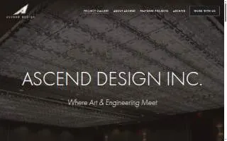 Ascend Design website