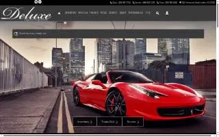 Deluxe Auto Spa of Franklin website