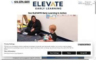 Elevate Early Learning website
