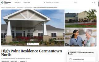 High Point Residence Germantown North Assisted Living In Wisconsin