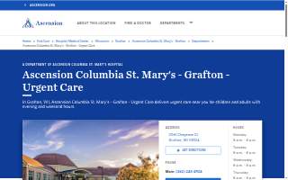 Ascension Columbia St. Mary's - Grafton - Urgent Care
