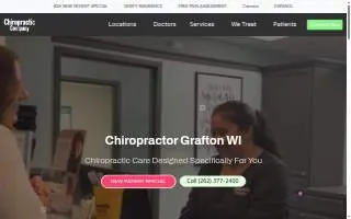 Chiropractic Company of Grafton website