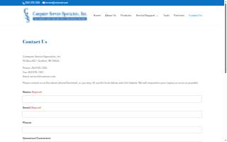 Computer Service Specialists