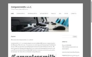 Computersmith, L.L.C. website