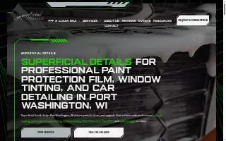 Superficial Details of Grafton website