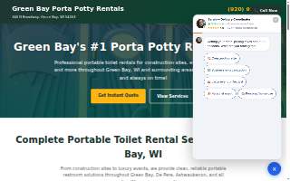 Green Bay Porta Potty Rentals