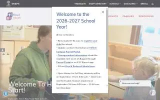 Head Start Learning Center website