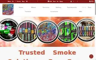 Holy Smokes - GB East website