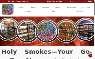 Holy Smokes Green Bay website