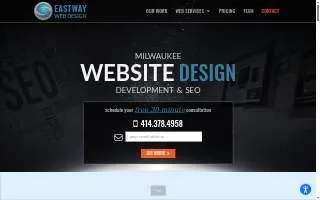 Eastway Web Design website