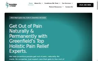 Associates in Relief website