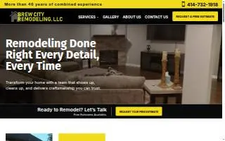 Brew City Remodeling Llc website