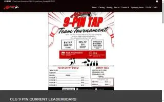 Classic Lanes Greenfield website
