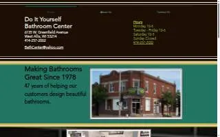 Do It Yourself Bathroom Center website