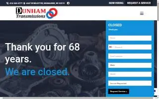 Dunham Transmissions website