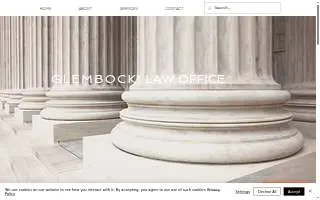 Glembocki Law Office of Greenfield website