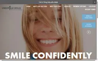 Greenfield Smiles website
